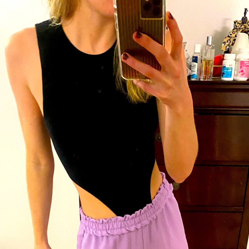 Zara cutout bodysuit